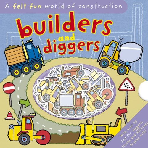 Beispielbild fr Felt Fun Diggers and Builders zum Verkauf von WorldofBooks