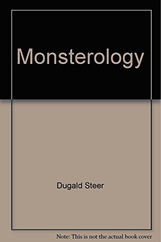 Monsterology (Waterstones Edition) (9781840118414) by Dugald A. Steer