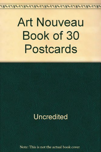 Stock image for Art Nouveau (Book of 30 Postcards) for sale by WorldofBooks