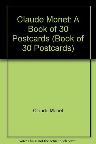 9781840132229: Claude Monet: A Book of 30 Postcards (Book of 30 Postcards)