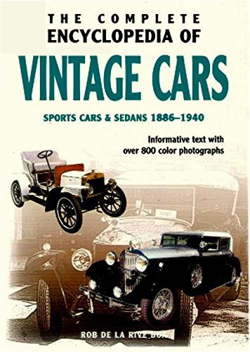 Beispielbild fr Vintage Cars: Sport and Salooncars 1886-1940 (Complete Encyclopedia S.) zum Verkauf von WorldofBooks