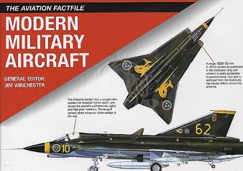 9781840136401: Modern Military Aircraft - the Aviation Factfile