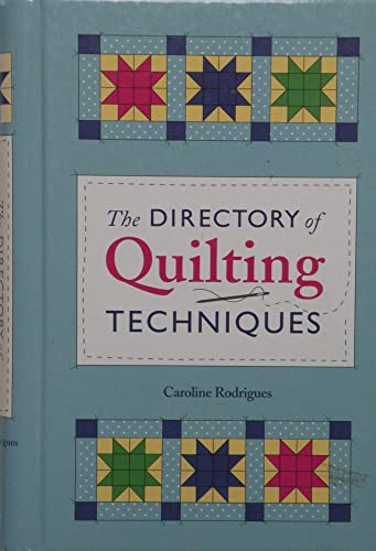 Beispielbild fr Directory: Quilting Techniques zum Verkauf von Wonder Book