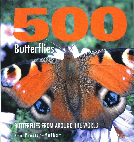500 Butterflies. Butterflies from around the world