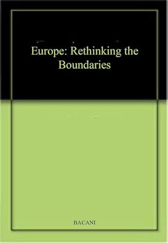 9781840140033: Europe: Rethinking the Boundaries