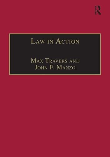 9781840140781: Law in Action: Ethnomethodological and Conversation Analytic Approaches to Law (Socio-Legal Studies)