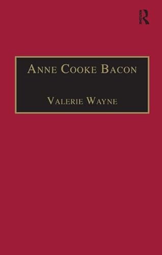 Beispielbild fr Anne Cooke Bacon zum Verkauf von Blackwell's