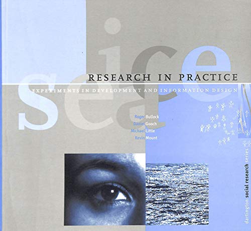 Stock image for Research in Practice: Experiments in Development and Information Design (Dartington Social Research) for sale by Bestsellersuk