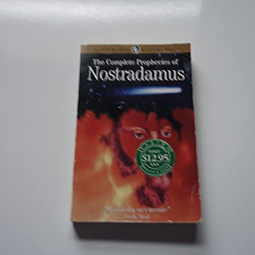 Beispielbild fr Complete Prophecies of Nostradamus zum Verkauf von RIVERLEE BOOKS