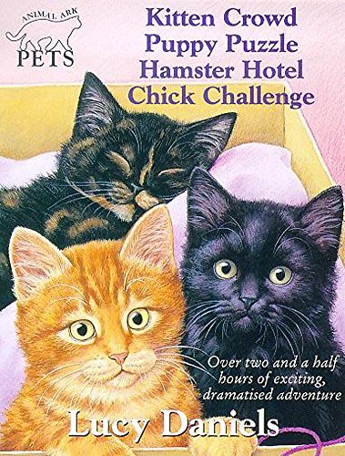 Animal Ark Pets: Animal Ark Pets Giftpack Puppy, Kitten, Hamster and Chick: "Puppy Puzzle", "Kitten Crowd", "Hamster Hotel", "Chick Challenge" (9781840322309) by Lucy Daniels