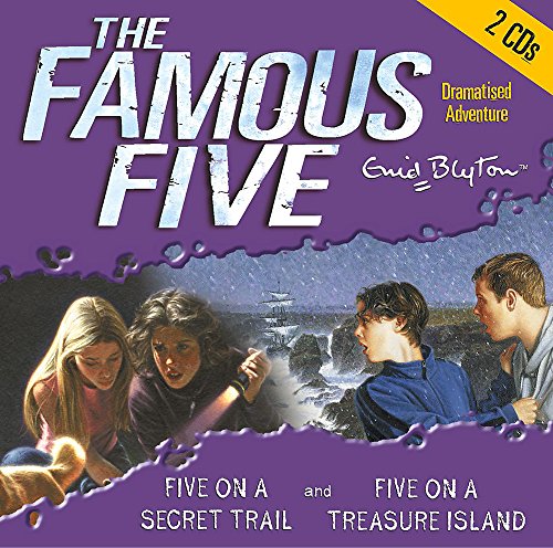 Stock image for Five on Treasure Island: AND Five on a Secret Trail (The Famous Five) for sale by WorldofBooks