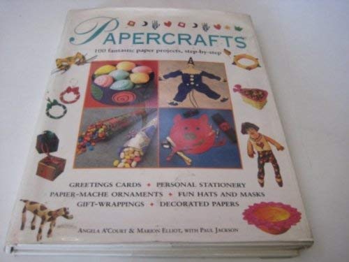 Imagen de archivo de Papercrafts: 100 Fantastic Paper Projects, Step-by-Step a la venta por Reuseabook