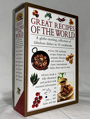 Beispielbild fr Great Recipes of the World - A globe-trotting collection of fabulous dishes in 10 cookbooks zum Verkauf von WorldofBooks
