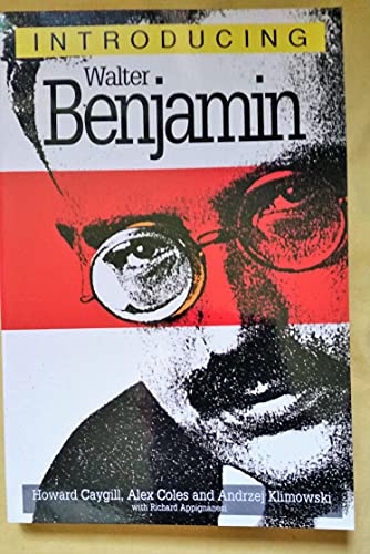 Imagen de archivo de Introducing Walter Benjamin a la venta por Better World Books