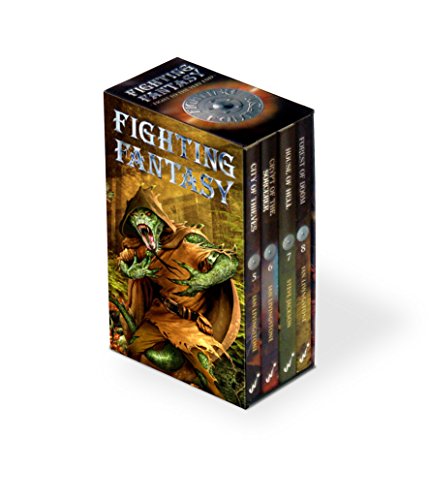 Imagen de archivo de Fighting Fantasy Box Set: Gamebooks 5-8 (City of Thieves, Crypt of the Sorcerer, House of Hell, Forest of Doom): 2 (Fighting Fantasy, 2) a la venta por WorldofBooks