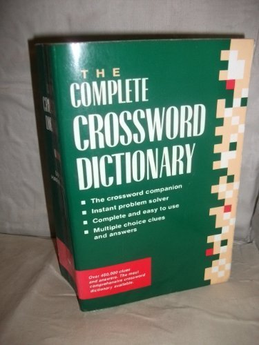 9781840560343: Complete Crossword Dictionary (Crossword)