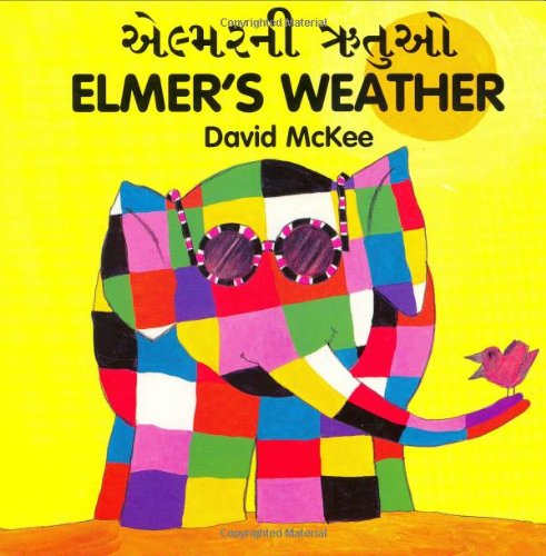 9781840590784: ELMER'S WEATHER (Gujarati-English)