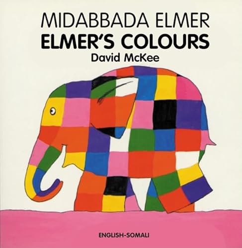 9781840593976: ELMER'S COLOURS (Somali-English) (Elmer Board Books)