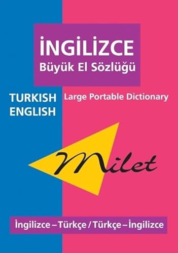 9781840594959: Milet Large Portable Dictionary: Turkish - English, English - Turkish