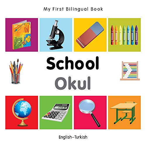 Beispielbild fr My First Bilingual Book - School zum Verkauf von Better World Books