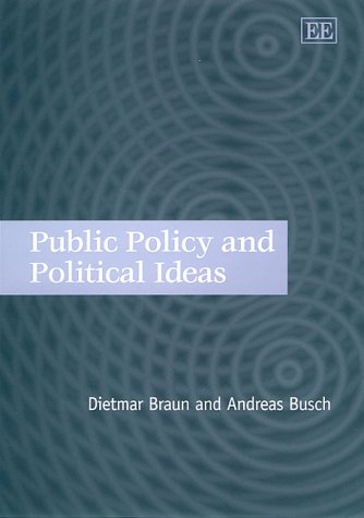 Beispielbild fr Public Policy and Political Ideas zum Verkauf von Blackwell's
