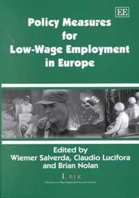 Beispielbild fr Policy Measures for Low-Wage Employment in Europe zum Verkauf von Books Puddle