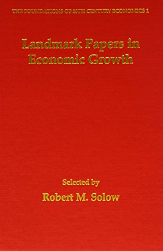 Imagen de archivo de Landmark Papers in Economic Growth (The Foundations of 20th Century Economics) a la venta por Revaluation Books