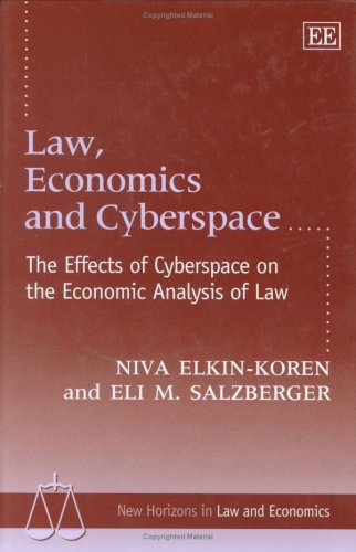 Imagen de archivo de Law, Economics and Cyberspace a la venta por Blackwell's