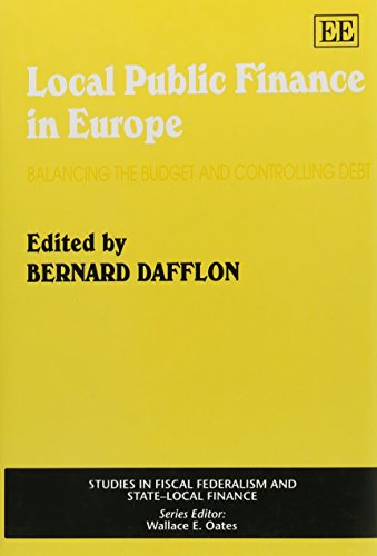 Stock image for Local Public Finance in Europe : Balancing the Budget and Controlling Debt for sale by Better World Books