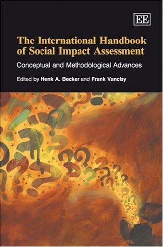 Imagen de archivo de The International Handbook of Social Impact Assessment: Conceptual and Methodological Advances a la venta por Phatpocket Limited
