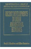Beispielbild fr Recent Developments in Urban and Regional Economics (International Library of Critical Writings in Economics) zum Verkauf von Mispah books