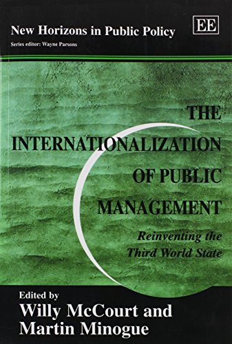 Imagen de archivo de The Internationalization of Public Management: Reinventing the Third World State (New Horizons in Public Policy Series) a la venta por Wonder Book