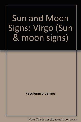 Stock image for Sun and Moon Signs: Virgo (Sun & moon signs) for sale by Bahamut Media