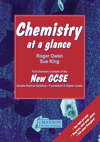 Beispielbild fr Chemistry at a Glance: Full Chemistry Content of the New GCSE zum Verkauf von WorldofBooks