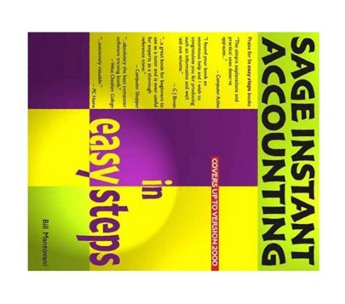 Stock image for Sage Instant Accounting in Easy Steps for sale by Goldstone Books