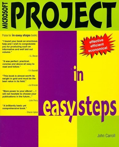 Beispielbild fr Microsoft Project in Easy Steps zum Verkauf von Better World Books Ltd