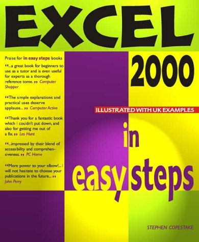 Stock image for Excel 2000 In Easy Steps (In Easy Steps Series) for sale by WorldofBooks