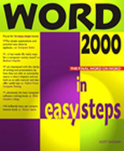 9781840780376: Word 2000 In Easy Steps (In Easy Steps Series)