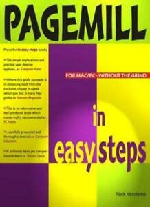 PageMill in Easy Steps (In Easy Steps) (9781840780864) by Vandome, Nick; Computer Step