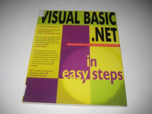Imagen de archivo de Visual Basic.Net In Easy Steps a la venta por WorldofBooks