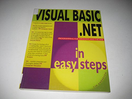 9781840781311: Visual Basic.Net In Easy Steps