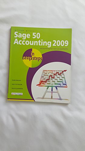 9781840783766: Sage 50 Accounting 2009 in Easy Steps