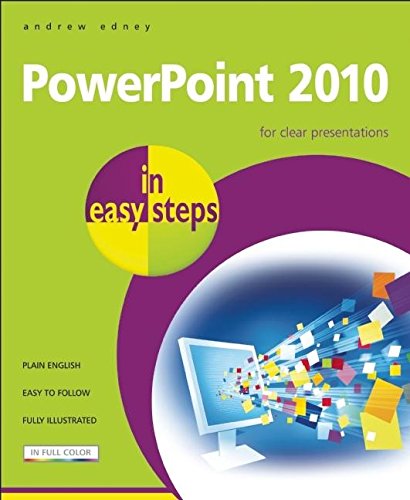 9781840784053: Powerpoint 2010 in easy steps
