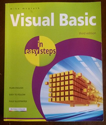 Visual Basic in Easy Steps (9781840784091) by McGrath, Mike