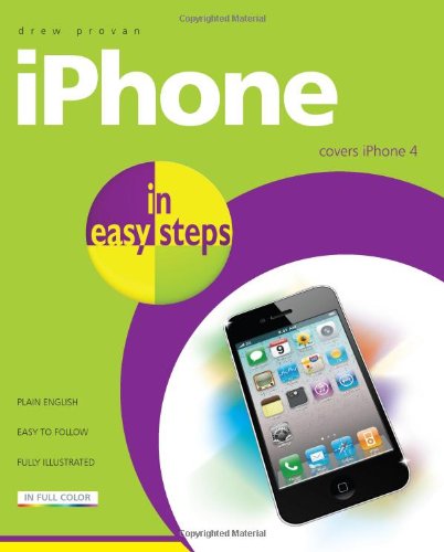 9781840784152: IPhone in Easy Steps: Covers IPhone 4