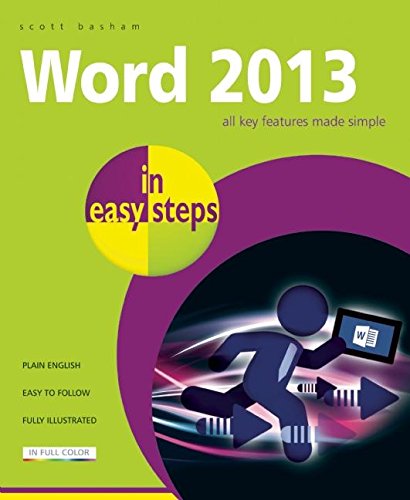 9781840785739: Word 2013 in Easy Steps