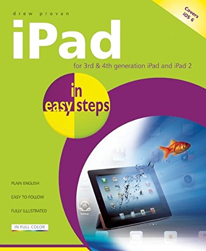 Beispielbild fr iPad for 3rd andamp; 4th Generation iPad and iPad 2 4th Edition (In Easy Steps) zum Verkauf von Reuseabook