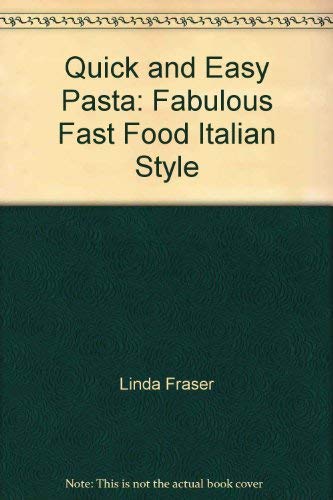 Beispielbild fr Quick and Easy Pasta zum Verkauf von AwesomeBooks