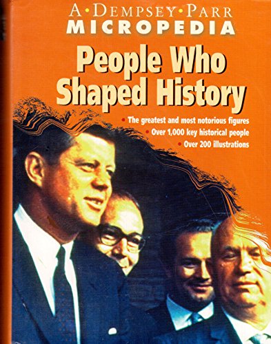 Beispielbild fr People Who Shaped History zum Verkauf von HPB-Ruby