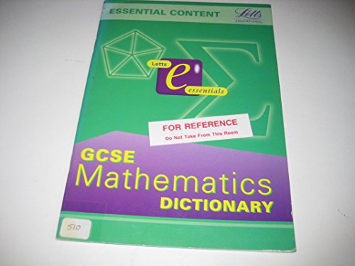 Stock image for GCSE Maths Dictionary (GCSE Essentials) for sale by WorldofBooks